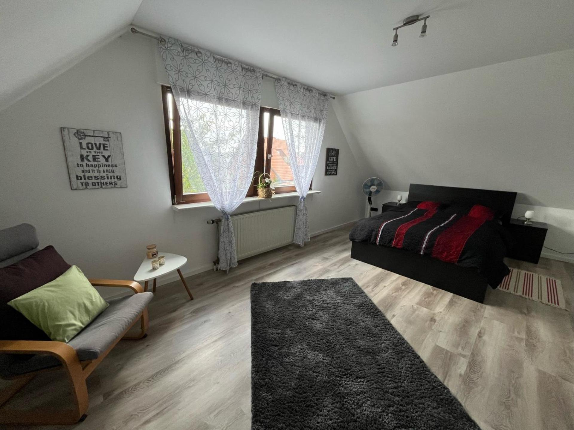 Ferienwohnung Kleine Auszeit Ашеберг Экстерьер фото