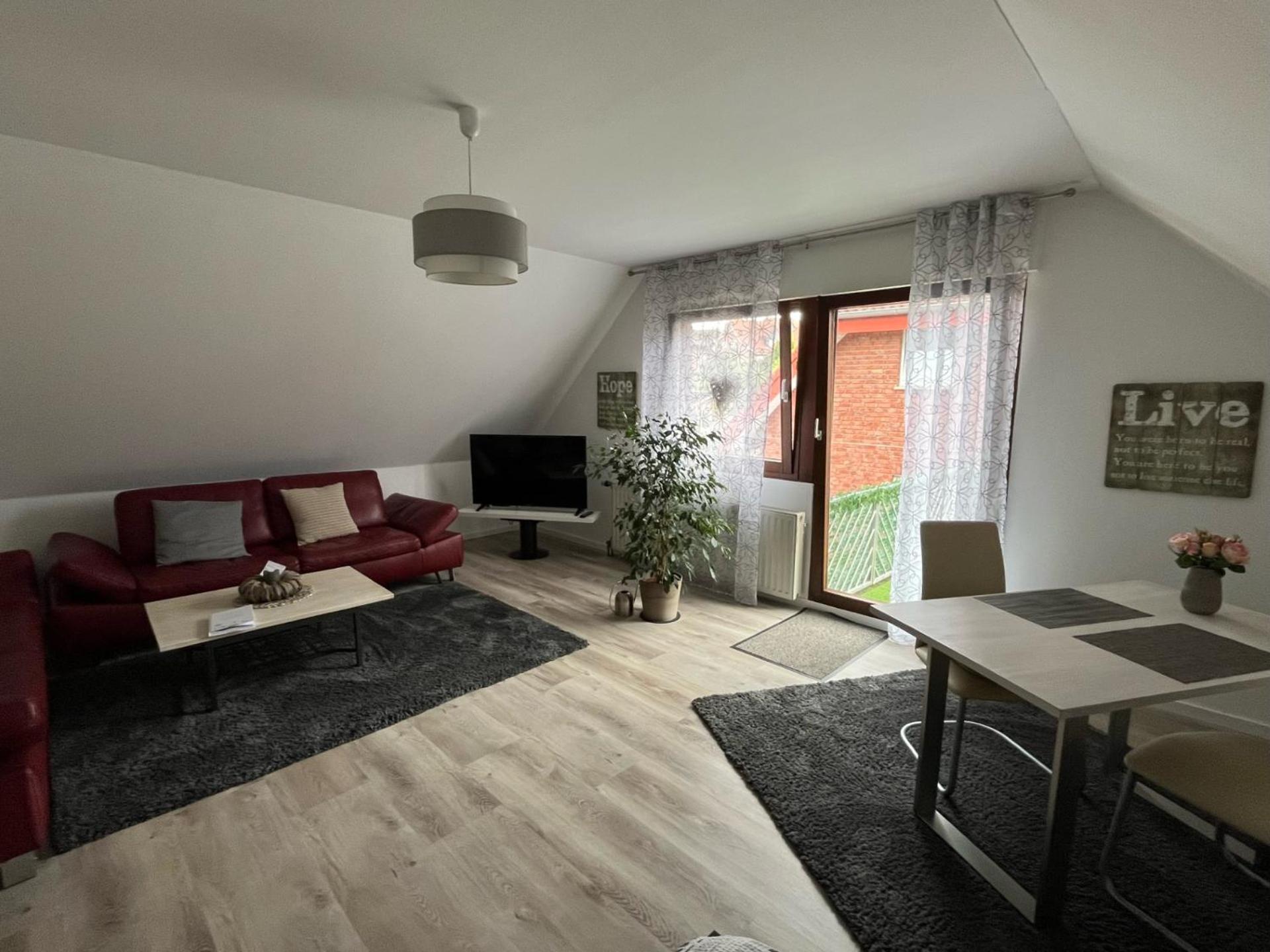 Ferienwohnung Kleine Auszeit Ашеберг Экстерьер фото