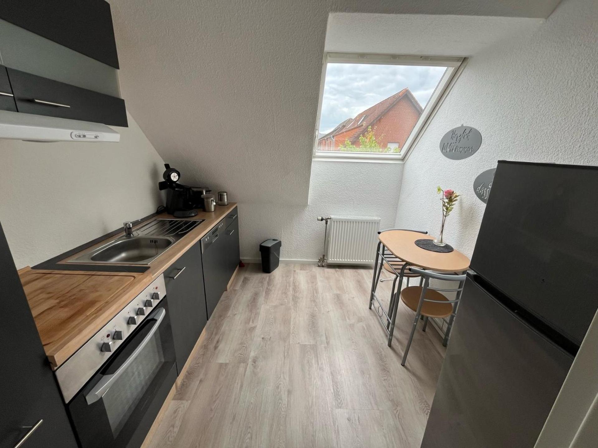 Ferienwohnung Kleine Auszeit Ашеберг Экстерьер фото